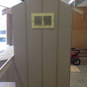 Another old item, the vent. Habitat for Hummanity for .63 cents. Works like a champ!