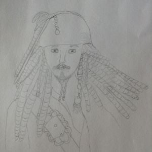 Captain Jack Sparrow from Pirates of The Caribbean