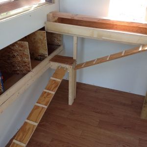 Inside before the sand.