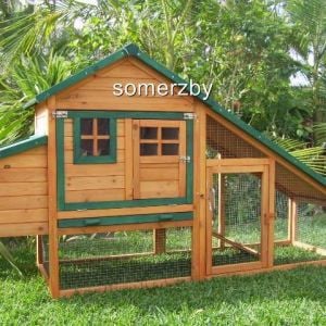 One of our awesome chicken coops...