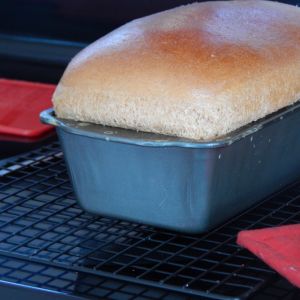 I grind my own non GMO wheat, and love baking!