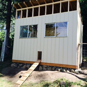 Walls are going up (smart siding)