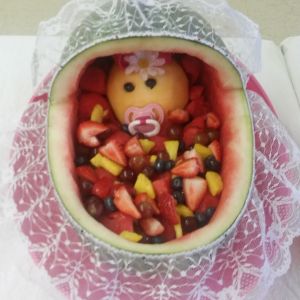 Made this today for my daughter's baby shower