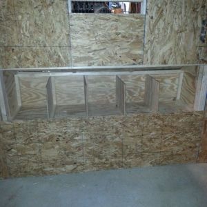 Nesting boxes from Inside