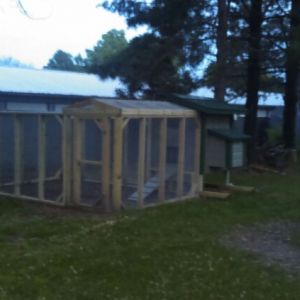 my finished coop and run