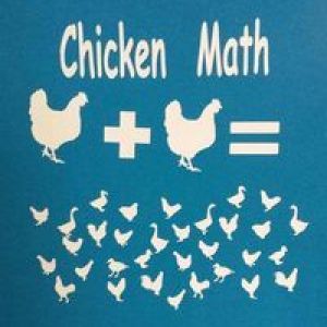As they say, blame it on "Chicken Math"