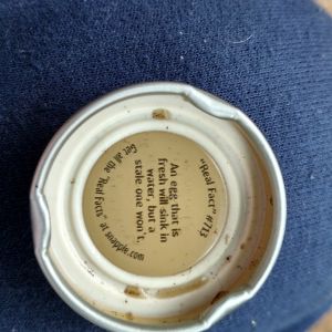Snapple bottle cap "Real Fact" #713