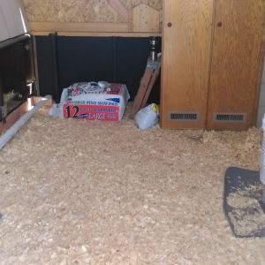 2nd hand old lockers/closet for storing supplies and treats