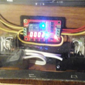 Incubator timer diy used parts from eBay two chanel will turn 1 second to 23rd 45 min