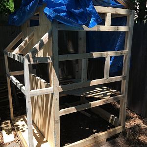 Adding the sheathing