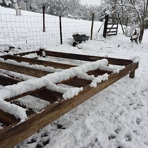 A total of 8.5” of the white stuff