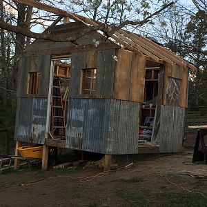 Reclaimed materials for siding