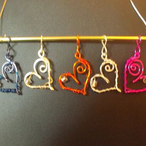 craft wire color samples