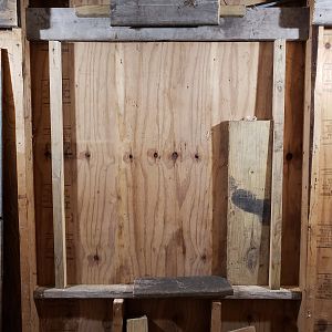 Window framing - shed coop build
