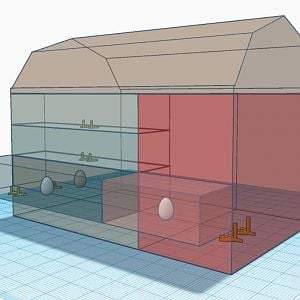 Shed Coop Plans Back Right