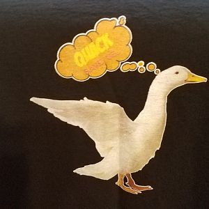 Quack! Save us.