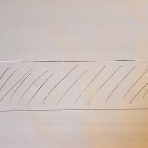 Template for the cut-out in the PVC pipe
