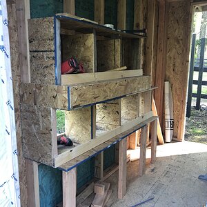 Building the nesting boxes