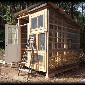 Corn Crib Build - First year chicken keepers