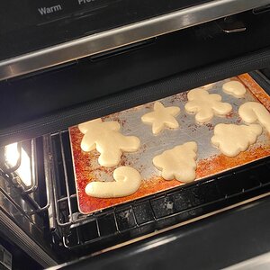 In the oven