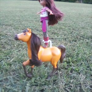 Model Horse Traditional Scale stallion trick riding