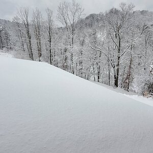 Result of the second snow storm in 2022