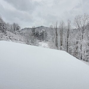 Result of the second snow storm in 2022