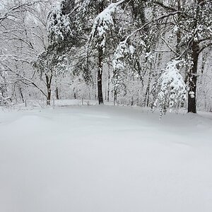 Result of the second snow storm in 2022