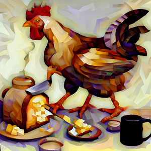 Chicken Making Breakfast 493.png