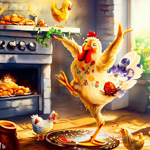 Chicken Making Breakfast 501.png