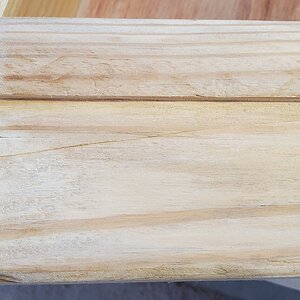 feeder entrance blocker, mad out of a piece of scrapwood