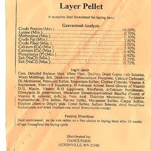 Layer Pellets Ingredients