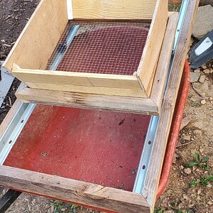 New Compost Sifter with chute