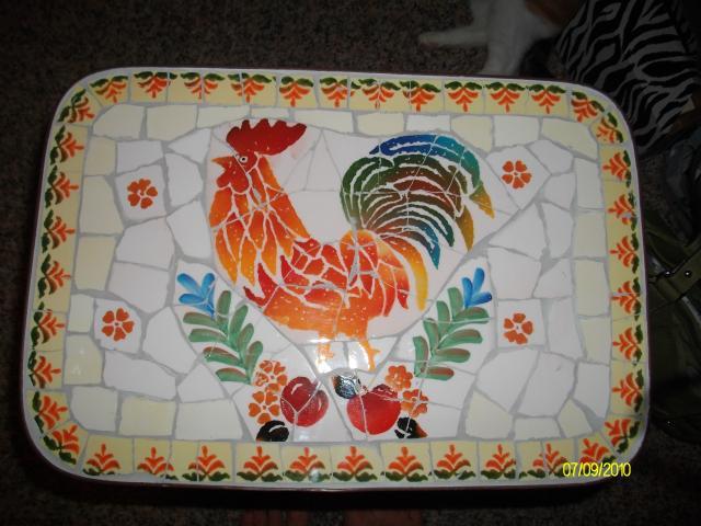 ART:ERY Stained Glass Pattern Co-Op ::: Nesting Rooster