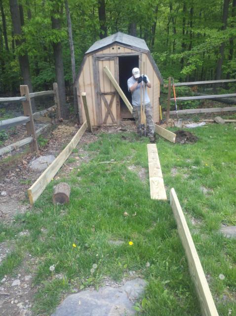 8 x 10 shed conversion to chicken coop BackYard Chickens