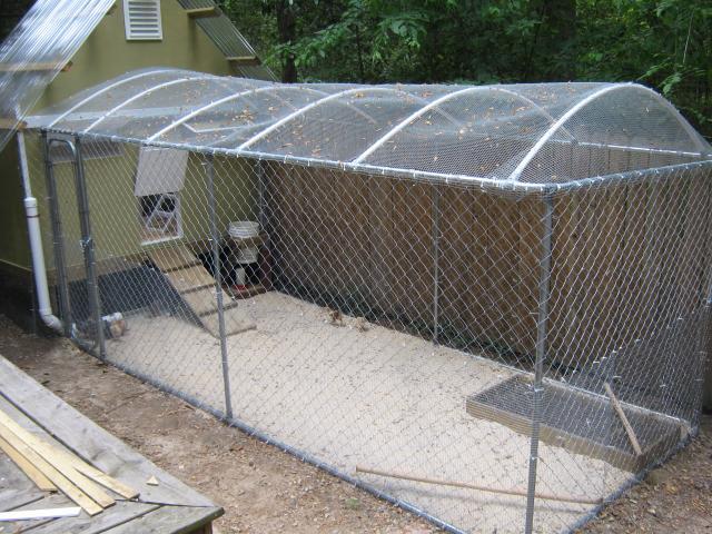 What to use for a chicken run COVER? | BackYard Chickens