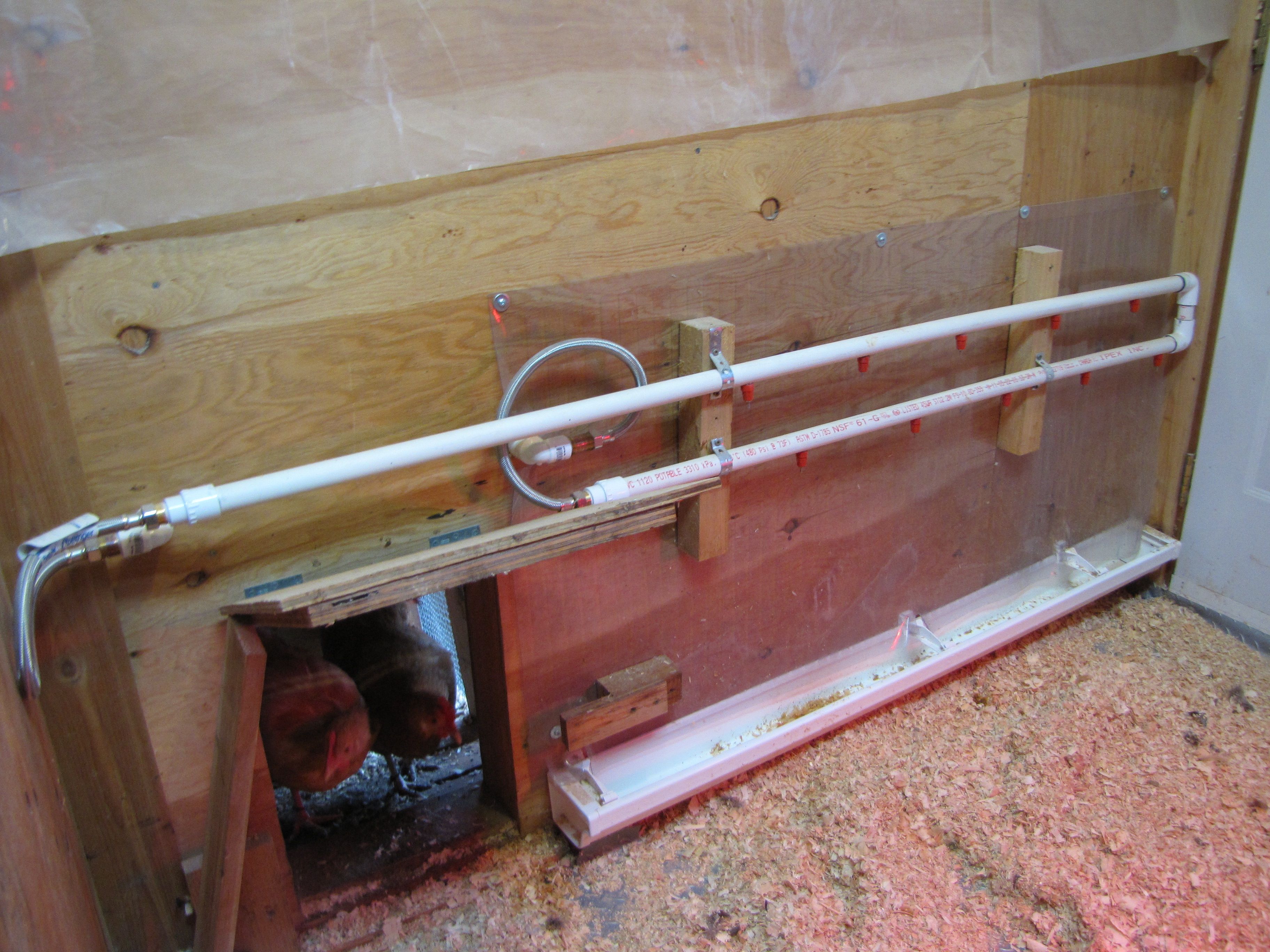 1/2" flexible braided hose allows for height adjustment and easy to expand the system