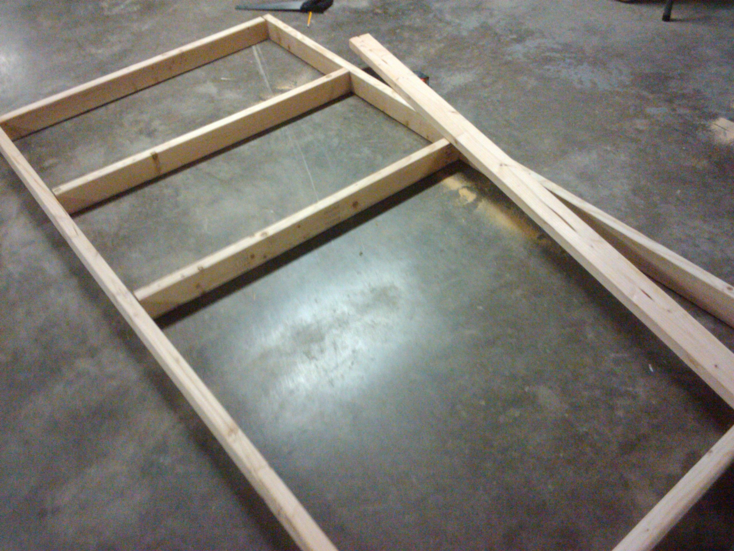 2x4 floor construction