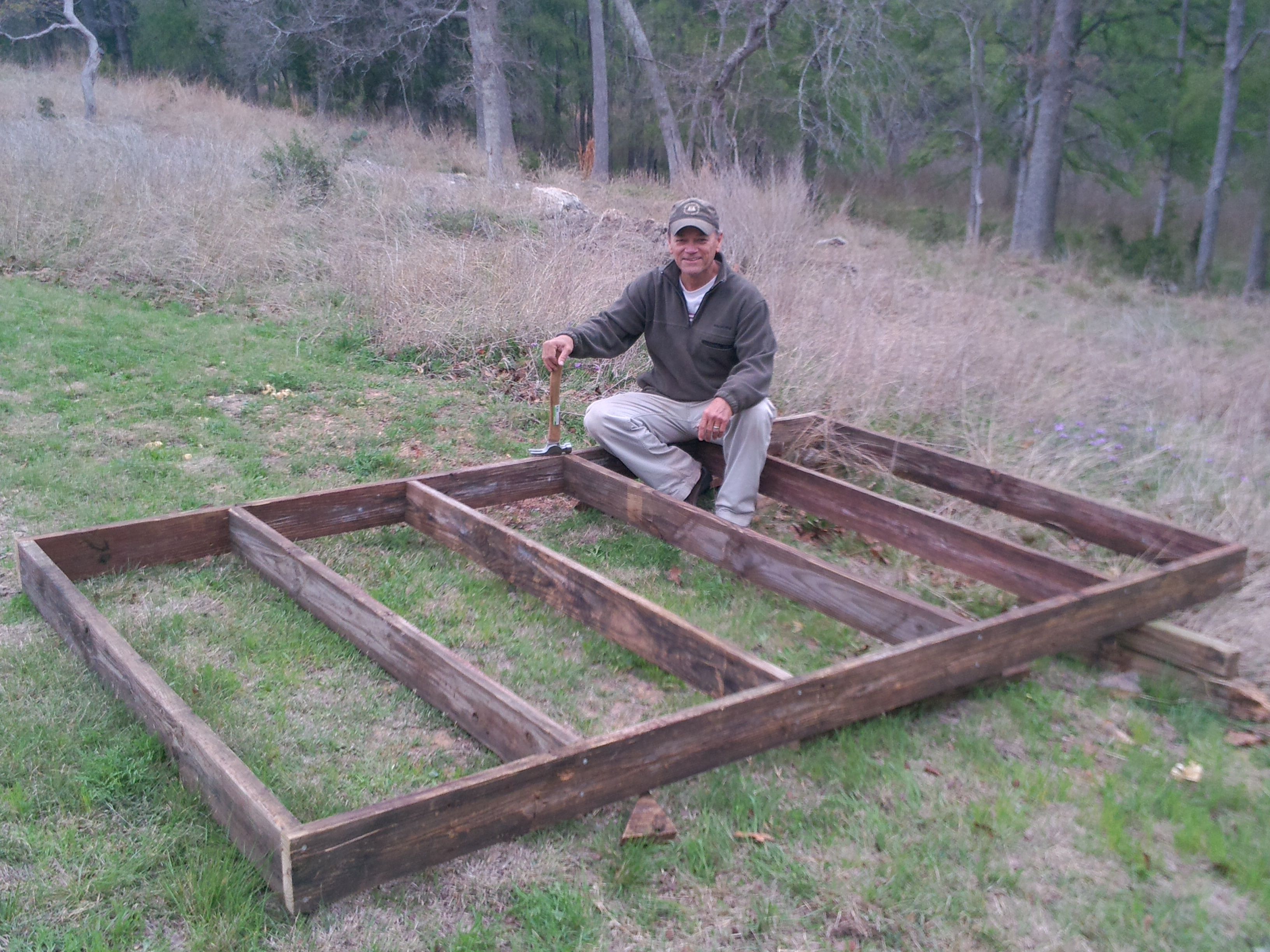 2x6 foundation frameout.