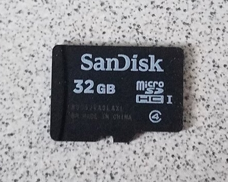 32 GiB Micro SD-Card