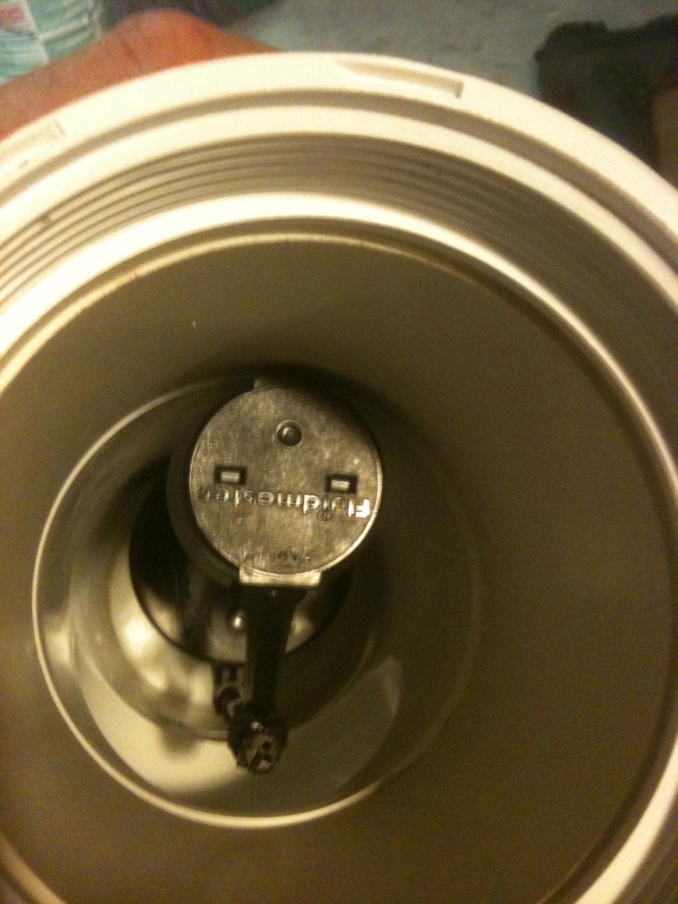 4. Install fill valve