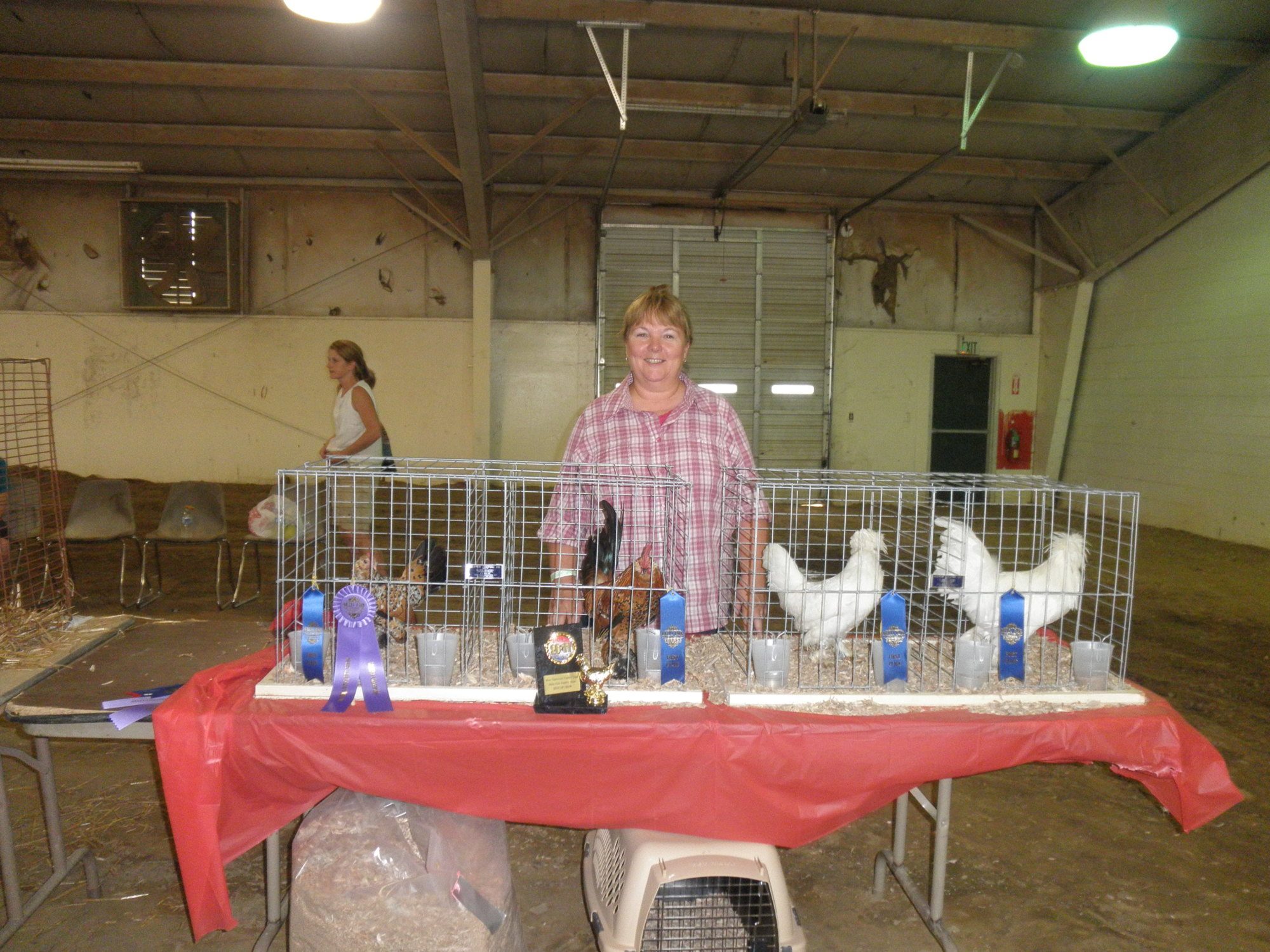 4 of my birds did well their first time out.