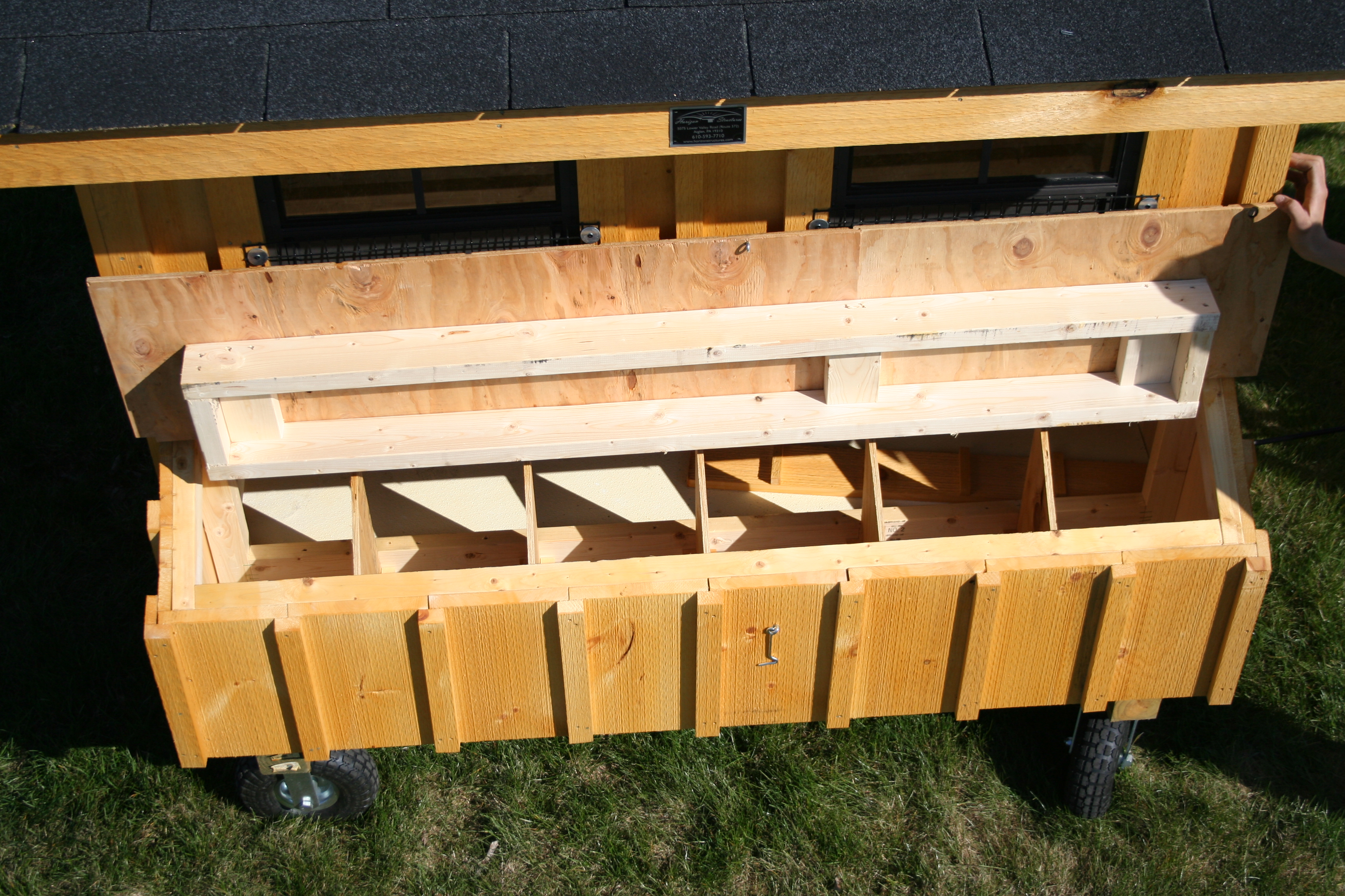 5 x 6 B&B Chicken Coop Nest Boxes