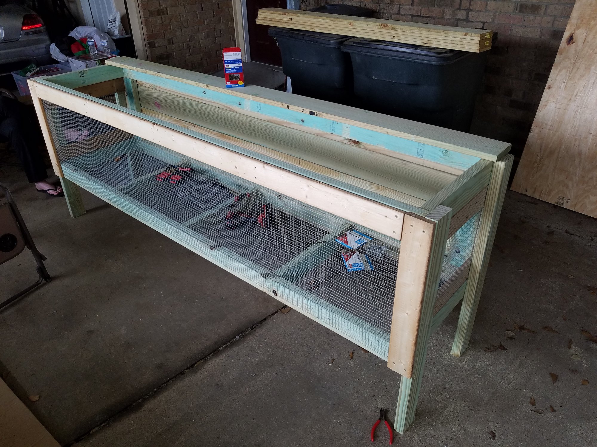 8'x2' Brooder I built