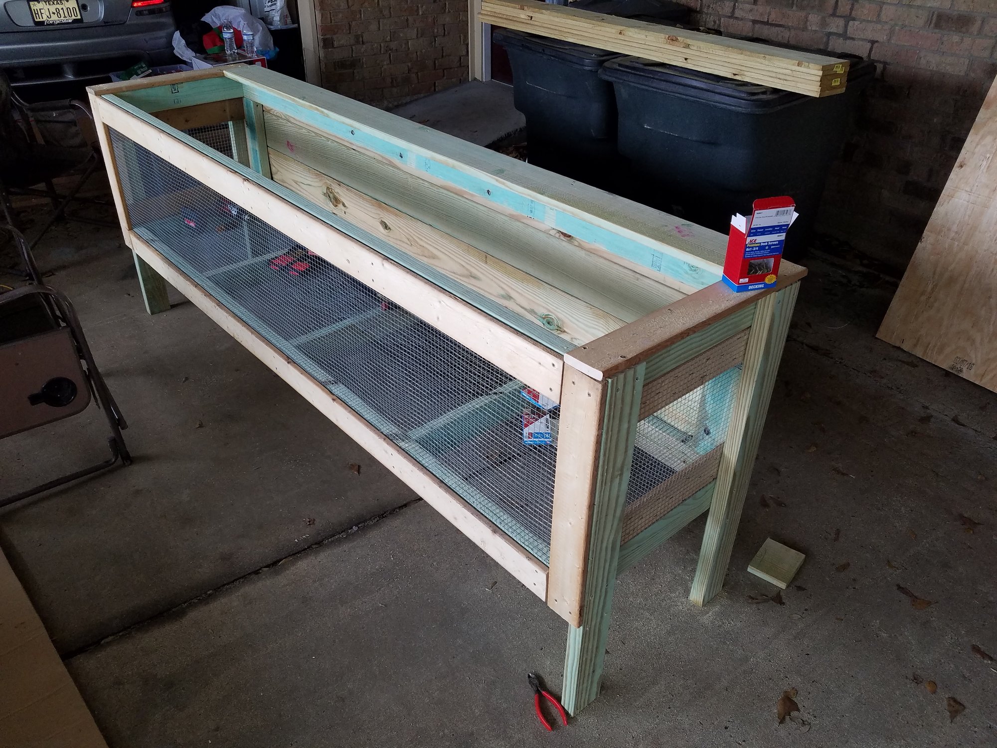 8'x2' Brooder I built