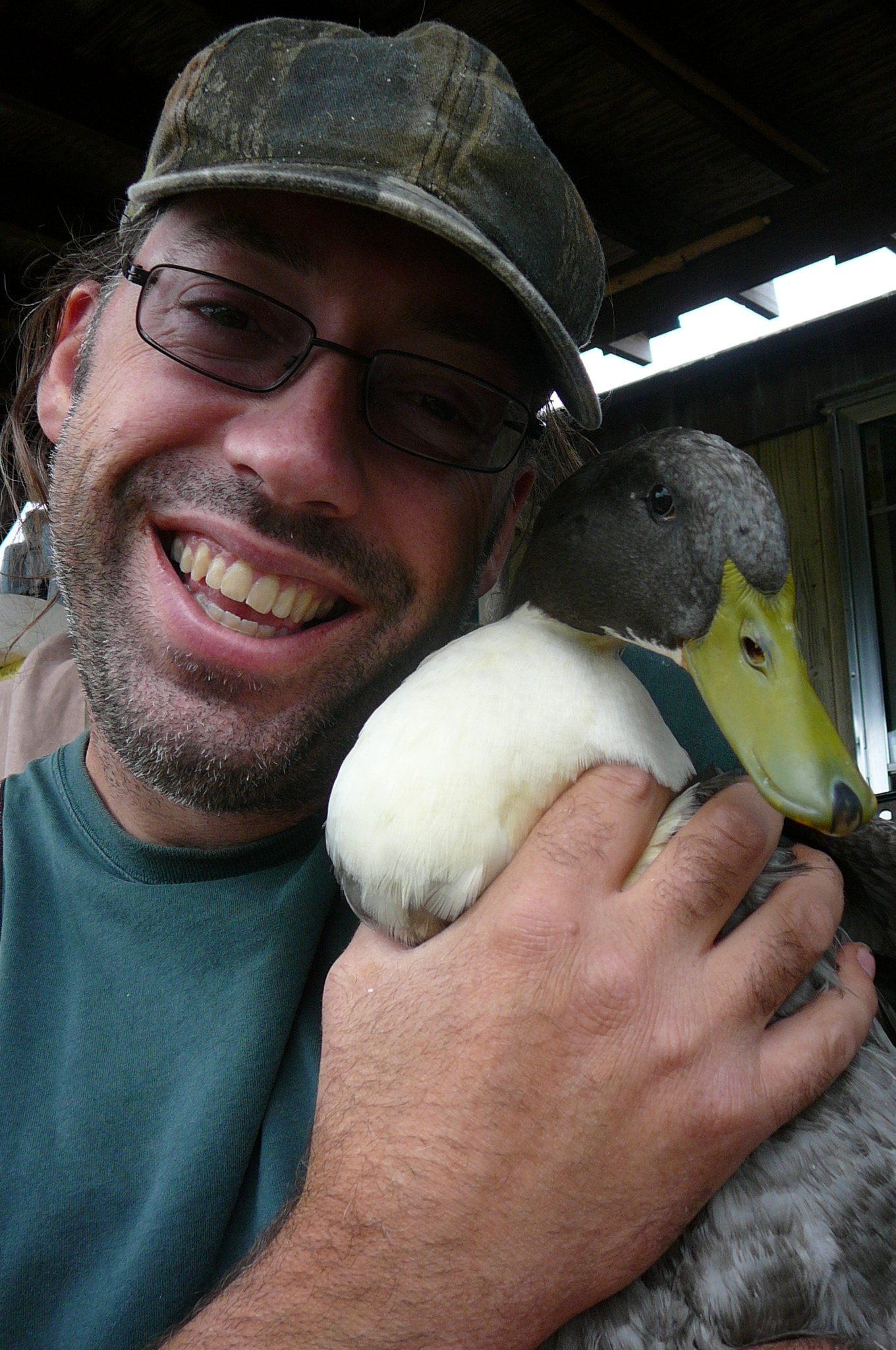 A Boy and His Duck
Daddy-O with Sunshine
7/20/12