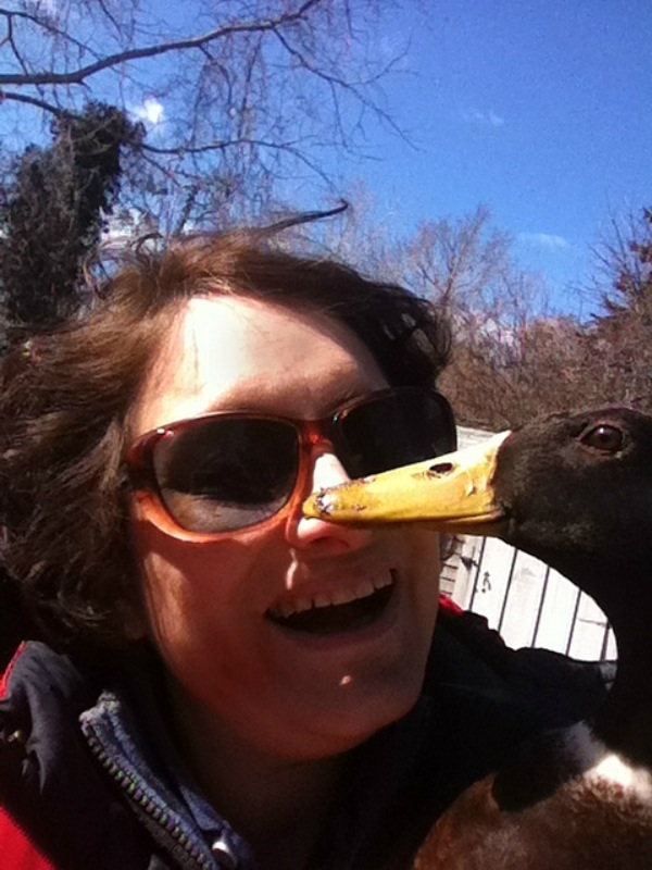A kiss from Winston