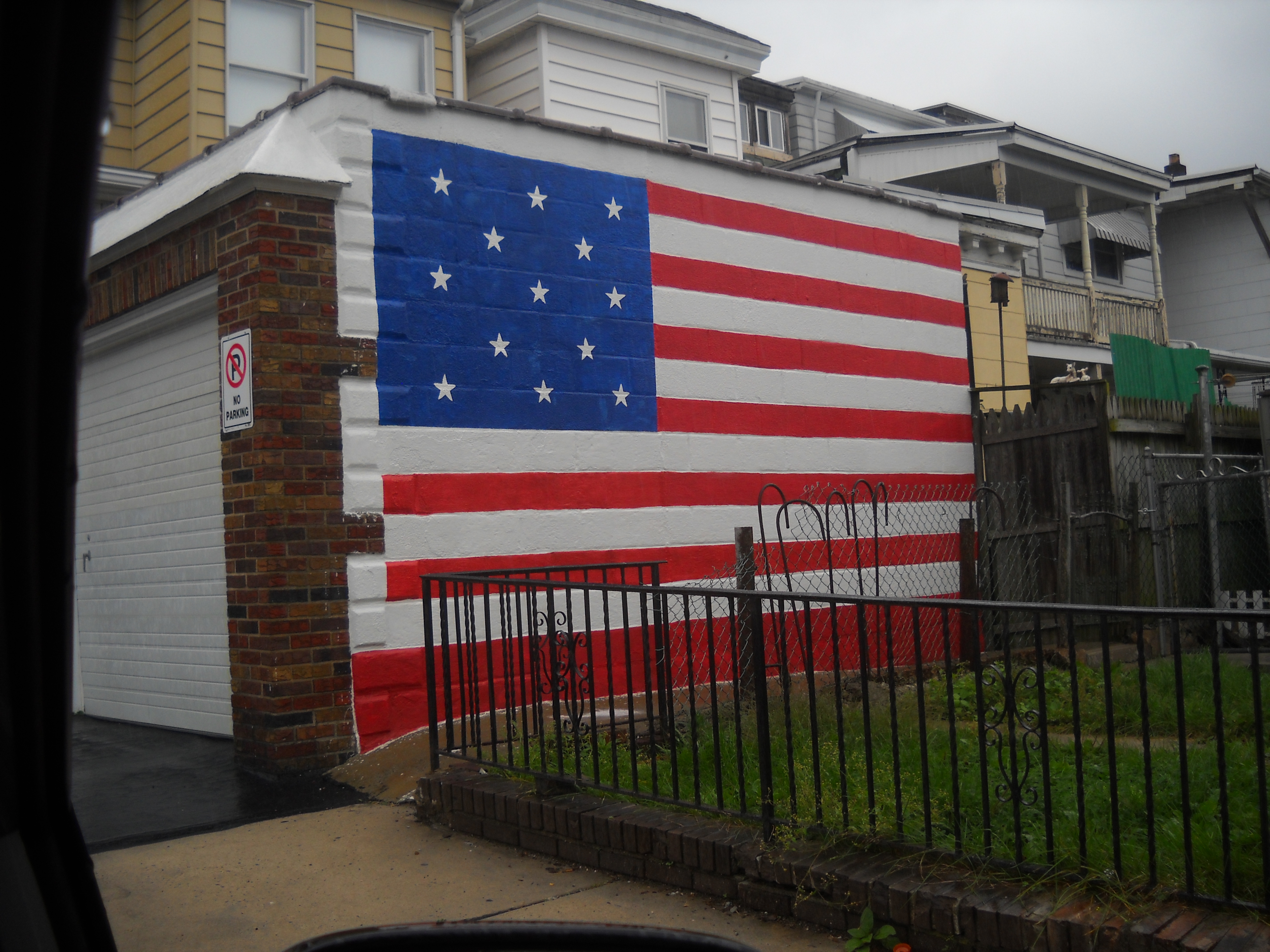 A nice representation of our flag.