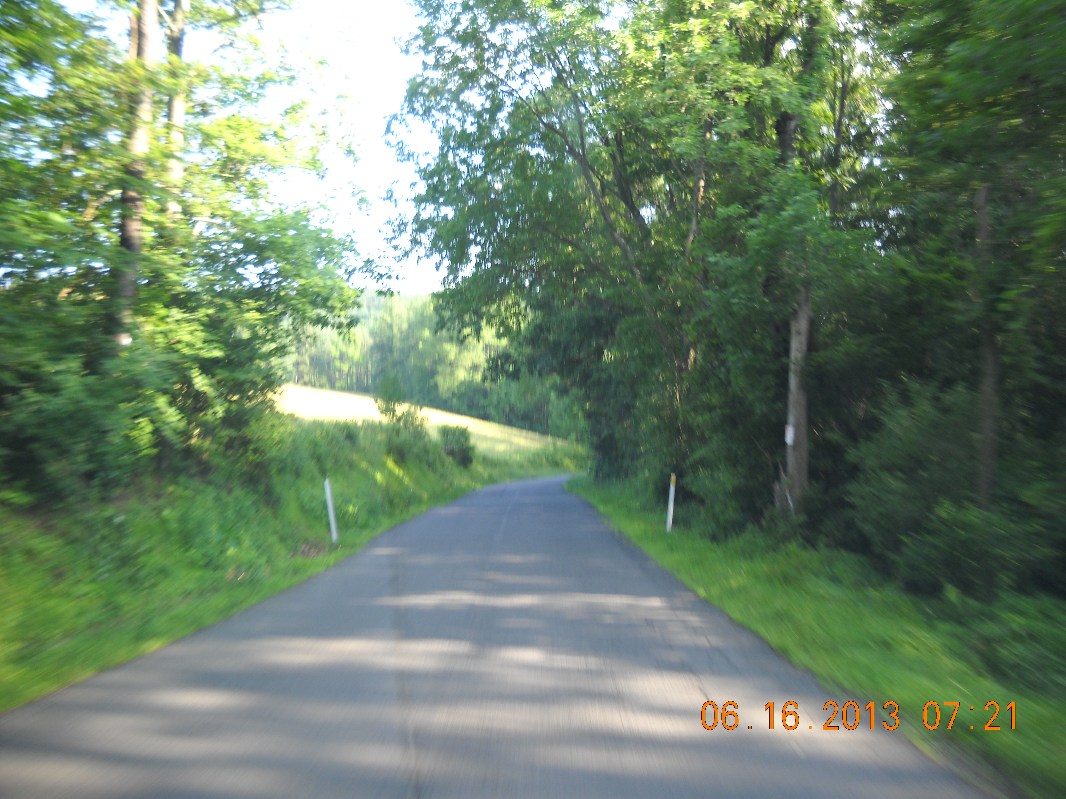 A nice road in my neighborhood.