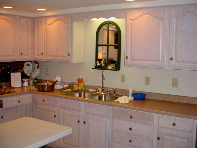 A second kitchen installed or a lady in her basement. She had a baking business and large family.